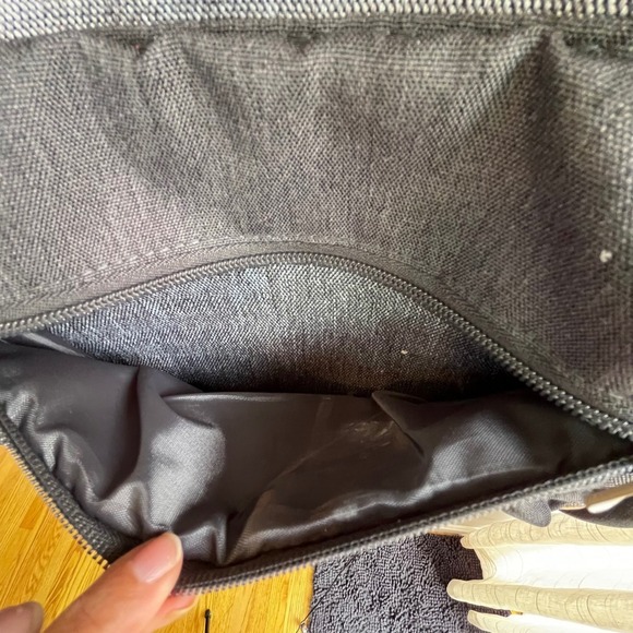 Eddie Bauer First Adventure Backpack Gray and Black Unisex Diaper Bag - Picture 13 of 16